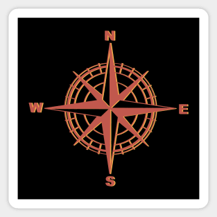 Compass Sticker